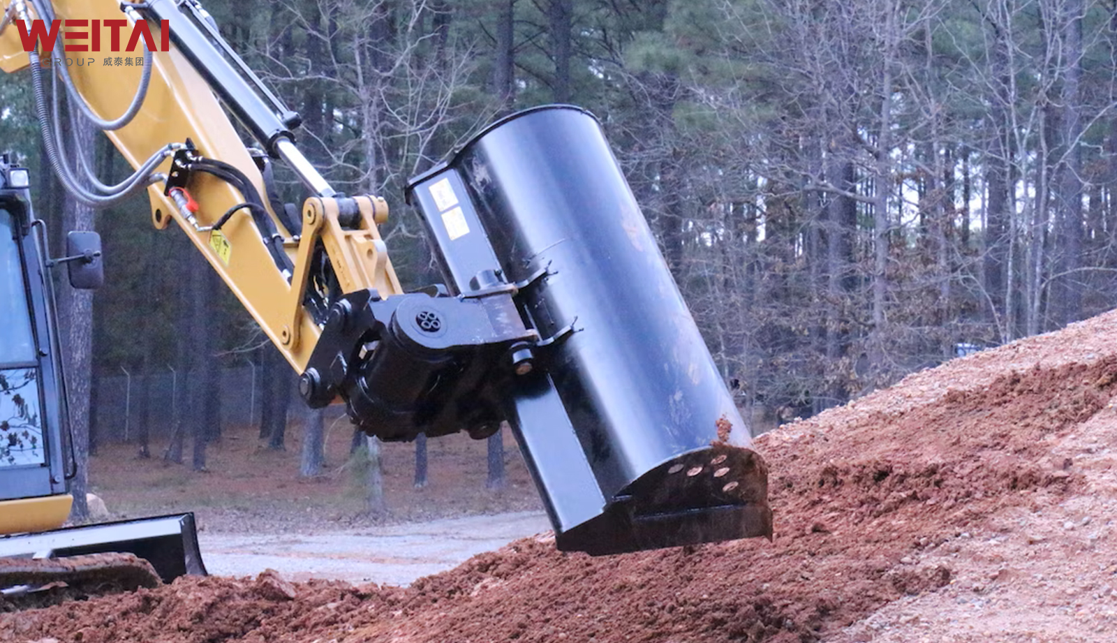 Hydraulic Rotary Actuators in Bulldozers